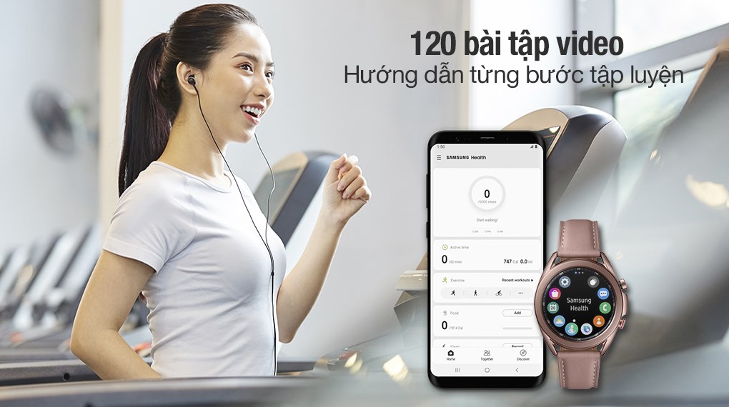 Đồng hồ thông minh Samsung Galaxy Watch 3 LTE 41mm Hồng