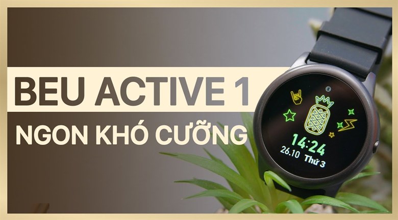 Đồng hồ thông minh BeU Active 1 45mm Đen