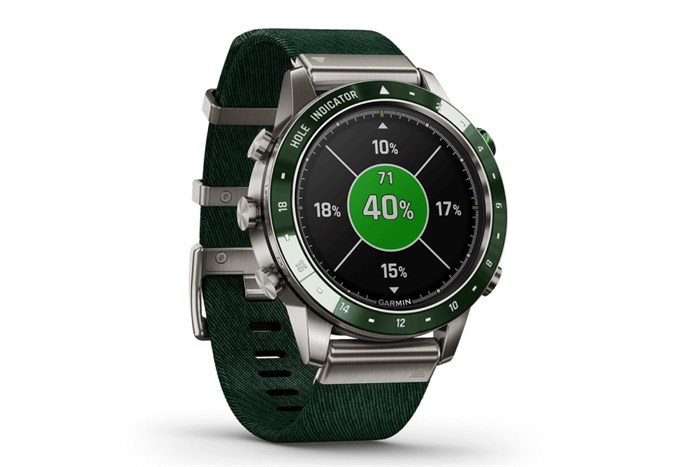 Đồng hồ thông minh Garmin MARQ Golfer 46mm Xanh Lá