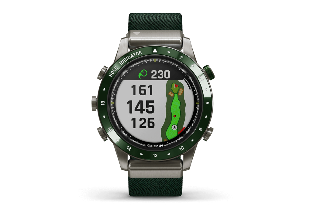 Đồng hồ thông minh Garmin MARQ Golfer 46mm Xanh Lá