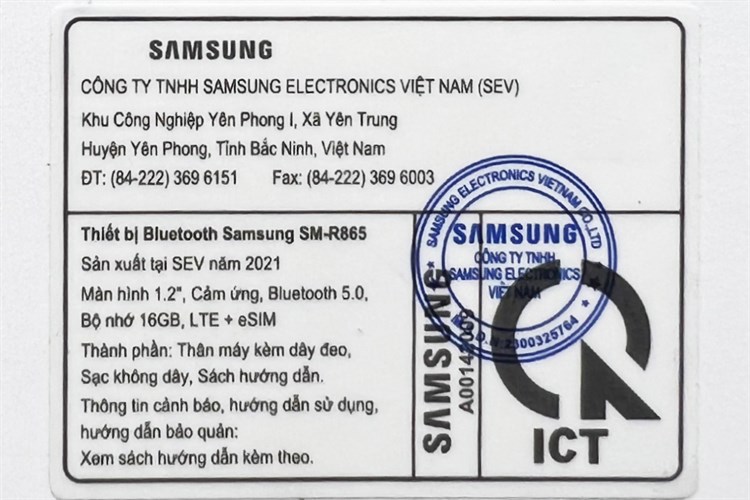 Đồng hồ thông minh Samsung Galaxy Watch4 LTE 40mm Màu Đen