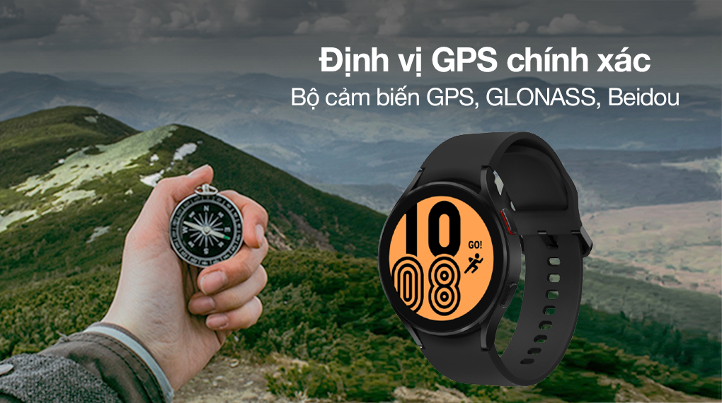 Samsung Galaxy Watch 4 LTE 44mm có định vị GPS chính xác