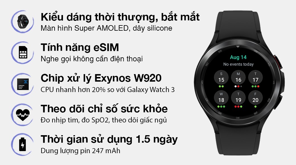 Galaxy Watch 4 LTE Classic 42mm
