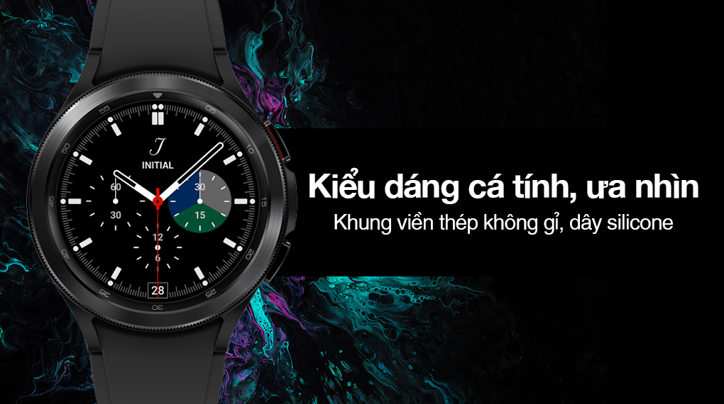 Samsung Galaxy Watch 4 LTE Classic 42mm có thiết kế trẻ trung