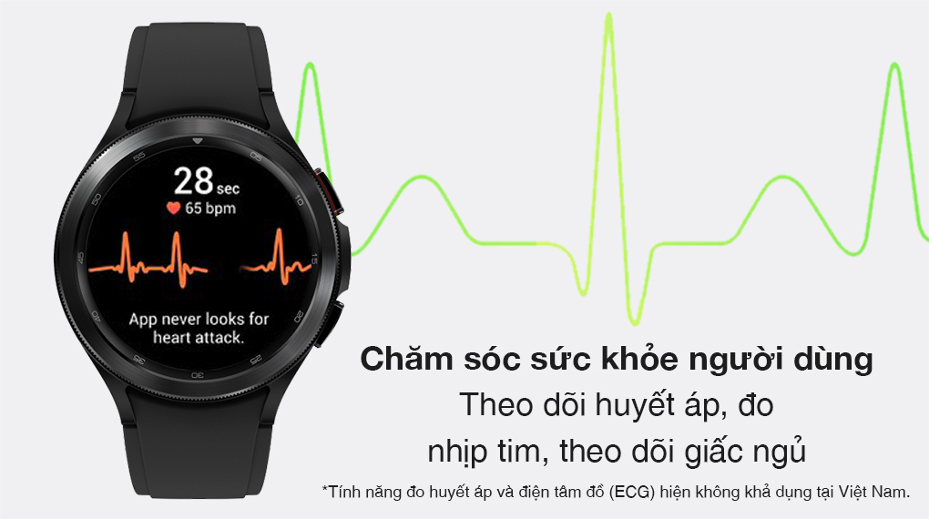 Samsung Galaxy Watch 4 LTE Classic 42mm theo dõi các chỉ số sức khỏe của bạn