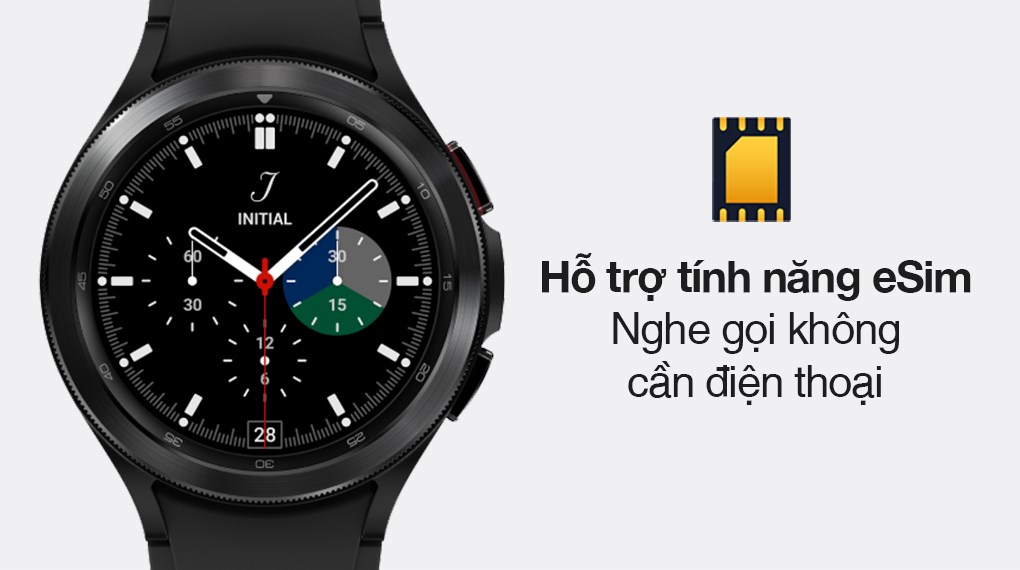 Đồng hồ thông minh Samsung Galaxy Watch4 LTE Classic 46mm Đen