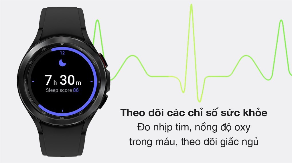 Đồng hồ thông minh Samsung Galaxy Watch4 LTE Classic 46mm Đen