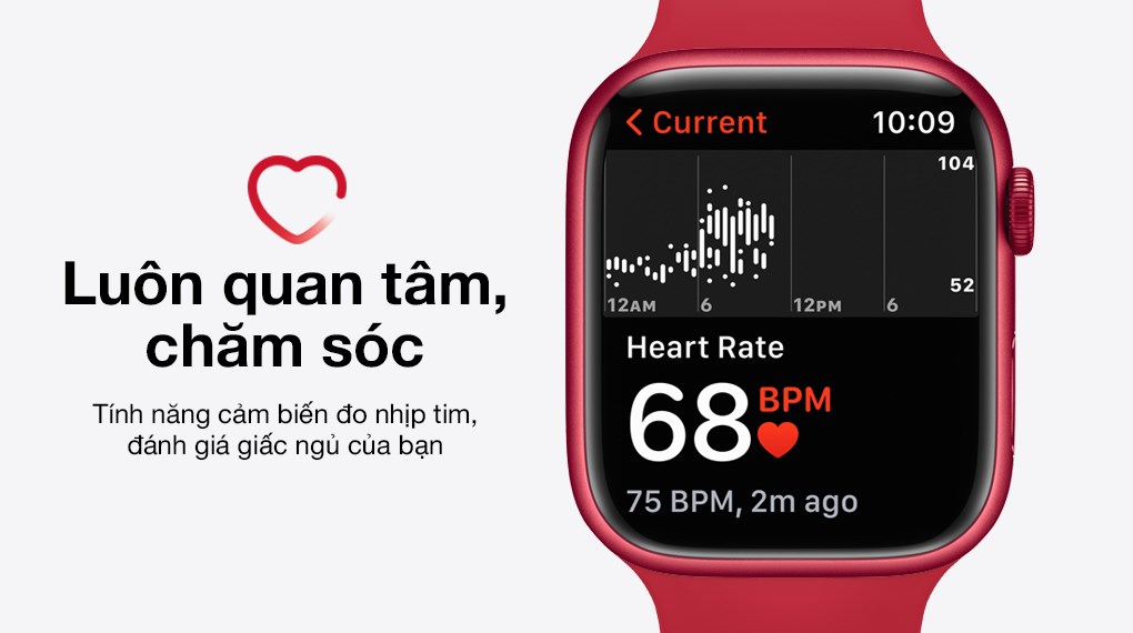 Đồng hồ thông minh Apple Watch Series 7 GPS 45mm