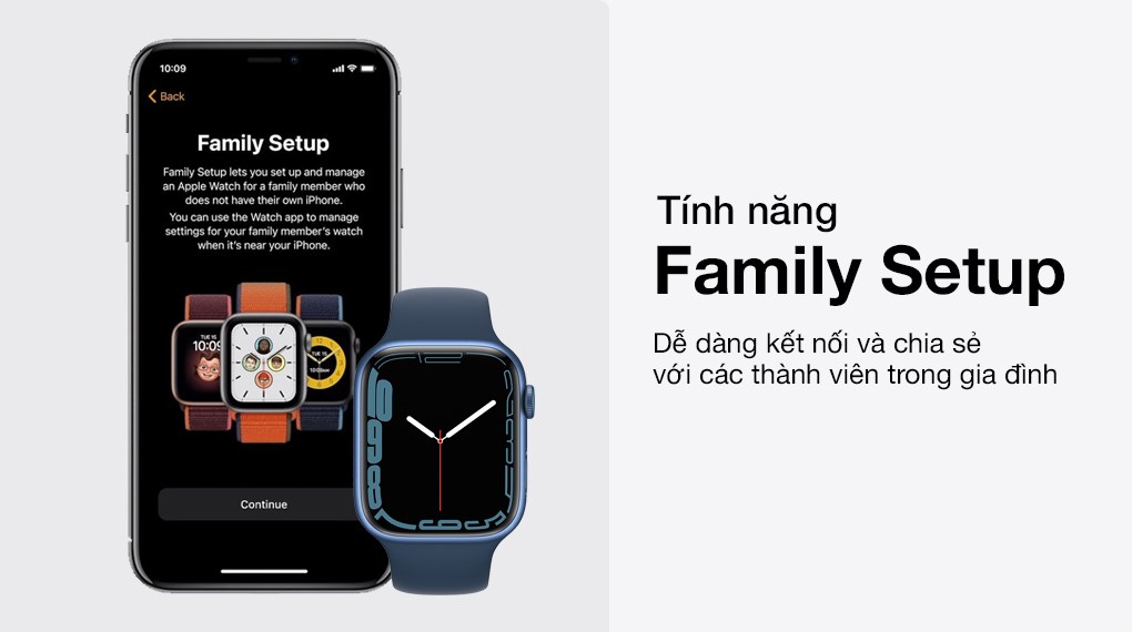 Đồng hồ thông minh Apple Watch Series 7 GPS 45mm