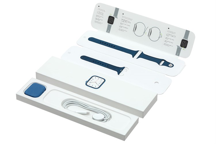 Đồng hồ thông minh Apple Watch Series 7 GPS 45mm Màu Xanh Dương