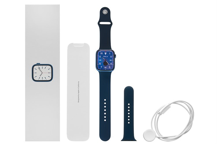 Đồng hồ thông minh Apple Watch Series 7 GPS 45mm Màu Xanh Dương