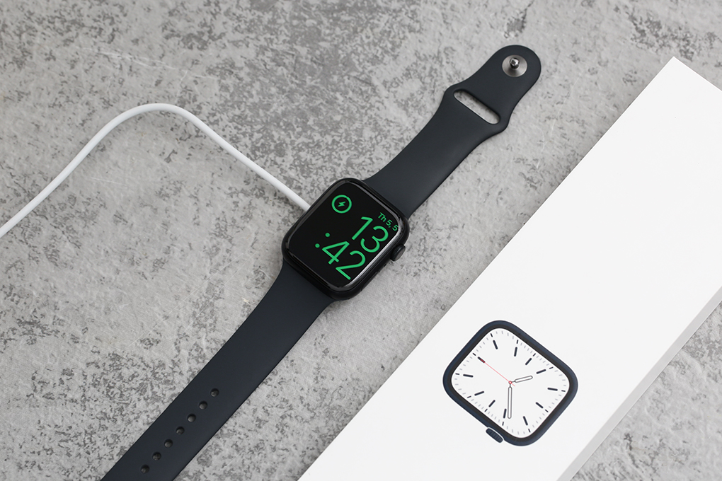 Đồng hồ thông minh Apple Watch Series 7 GPS 45mm Màu Đen