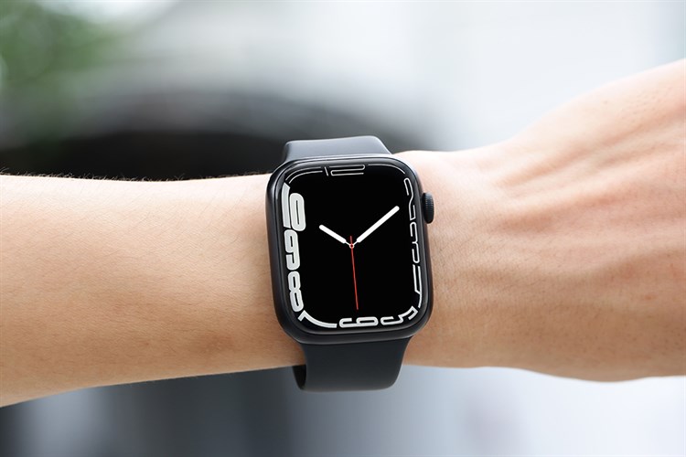 Đồng hồ thông minh Apple Watch Series 7 GPS 45mm Màu Đen