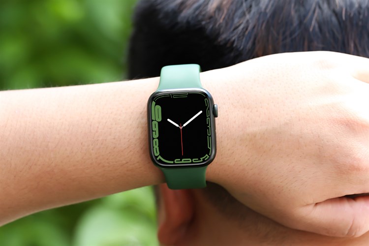 Đồng hồ thông minh Apple Watch Series 7 GPS 45mm Màu Xanh lá