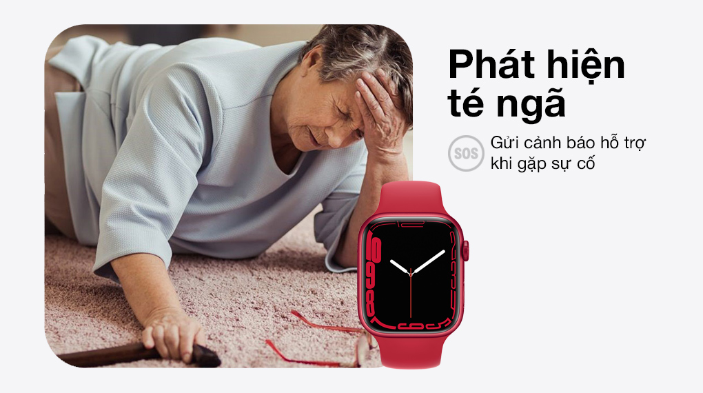 Apple Watch Series 7 GPS 45mm - Phát hiện sự cố