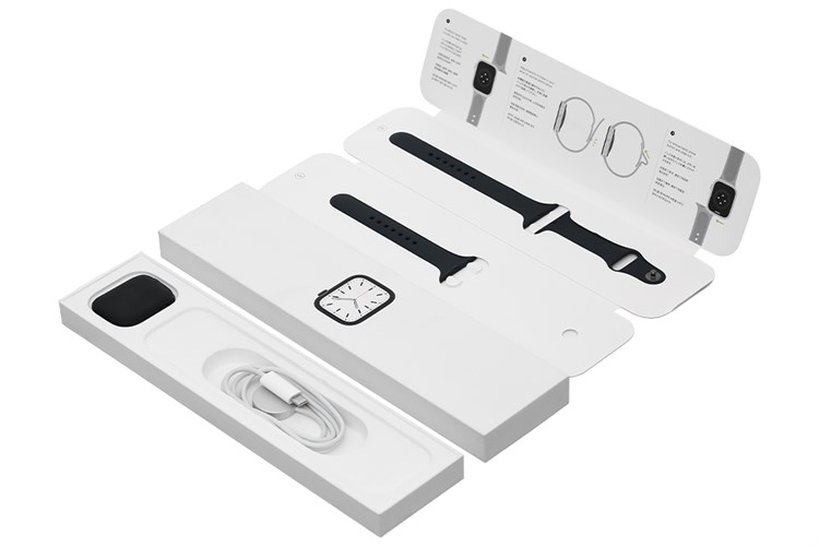 Đồng hồ thông minh Apple Watch Series 7 LTE 45mm Màu Đen