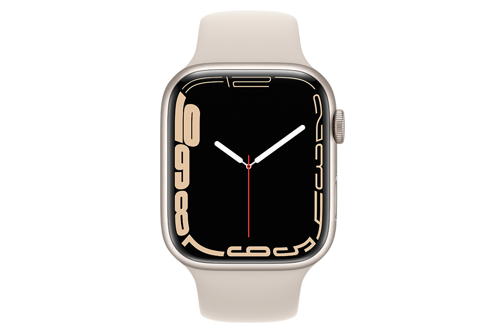 Đồng hồ thông minh Apple Watch Series 7 LTE 45mm Màu Trắng Starlight
