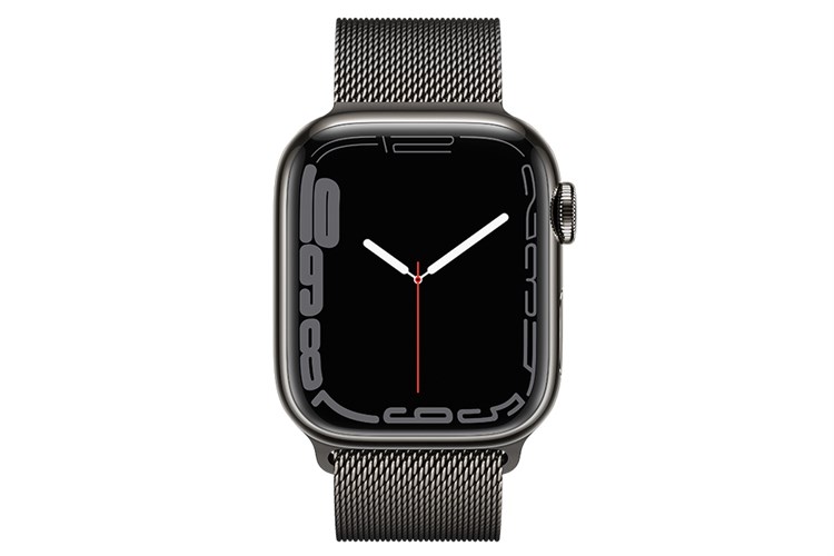 Apple Watch Series 7 GPS + Cellular 41mm dây thép Màu Đen