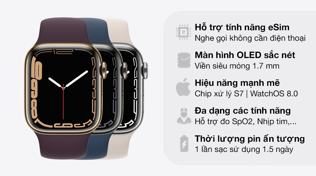 Bộ hình nền của Apple Watch Series 7 cực độc đáo
