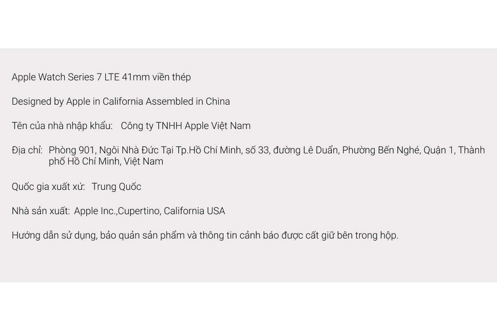Apple Watch Series 7 GPS + Cellular 41mm viền thép Màu Đen