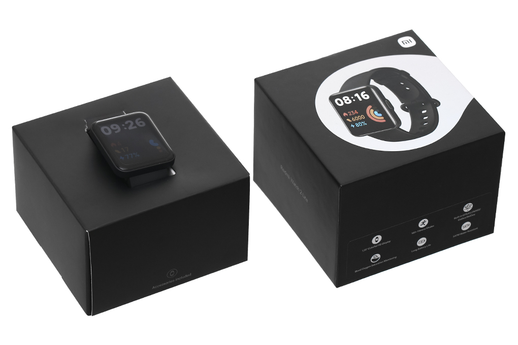 Đồng hồ thông minh Xiaomi Redmi Watch 2 Lite 41.2mm Màu Đen