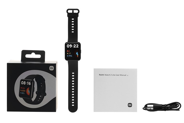 Đồng hồ thông minh Xiaomi Redmi Watch 2 Lite 41.2mm Màu Đen