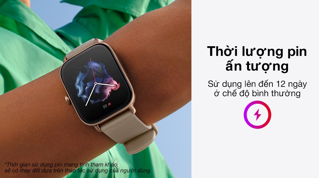 Đồng hồ thông minh Amazfit GTS 3 42.4mm Đen