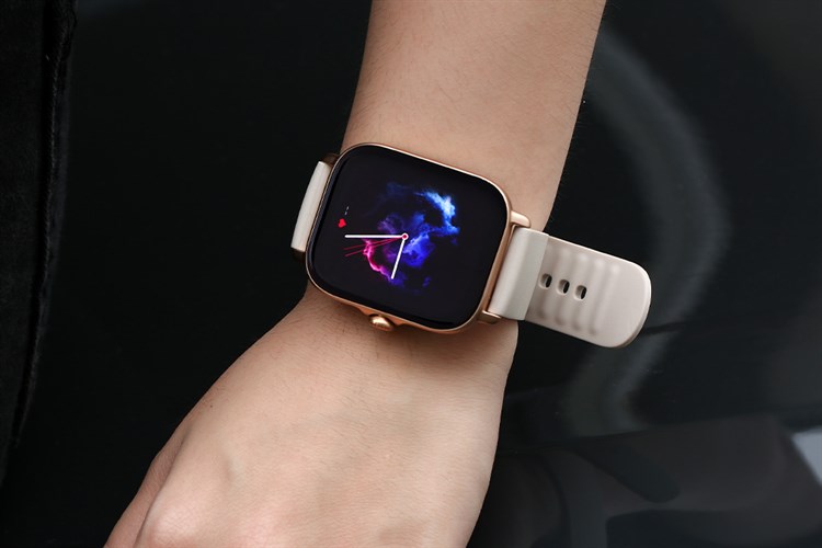 Đồng hồ thông minh Amazfit GTS 3 42.4mm Đen Màu Trắng