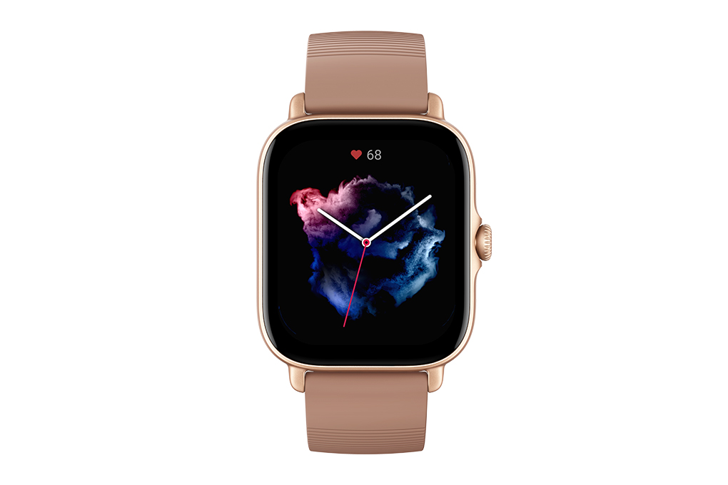 Đồng hồ thông minh Amazfit GTS 3 42.4mm Đen Màu Nâu