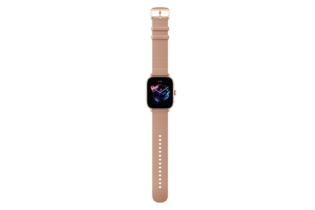 Đồng hồ thông minh Amazfit GTS 3 42.4mm Đen Màu Nâu