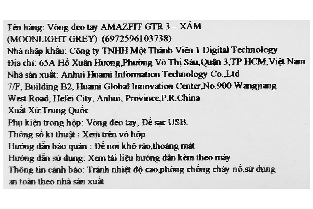Đồng hồ thông minh Amazfit GTR 3 45.8mm - 18