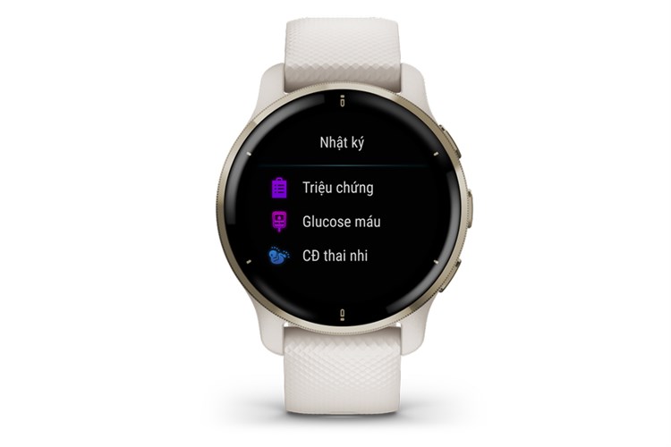 Đồng hồ thông minh Garmin Venu 2 Plus 43.6mm Màu Trắng