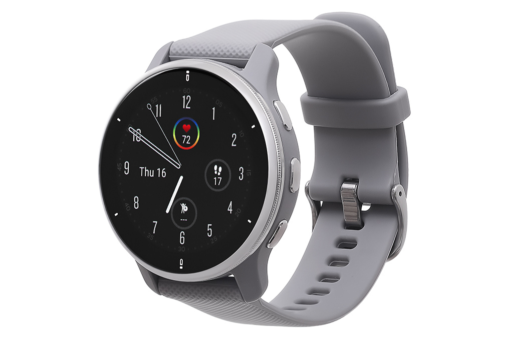 Đồng hồ thông minh Garmin Venu 2 Plus 43.6mm Màu Xám