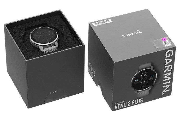 Đồng hồ thông minh Garmin Venu 2 Plus 43.6mm Màu Xám