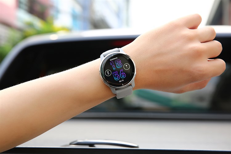 Đồng hồ thông minh Garmin Venu 2 Plus 43.6mm Màu Xám