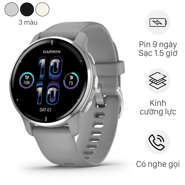 Đồng hồ thông minh Garmin Venu 2 Plus 43.6mm