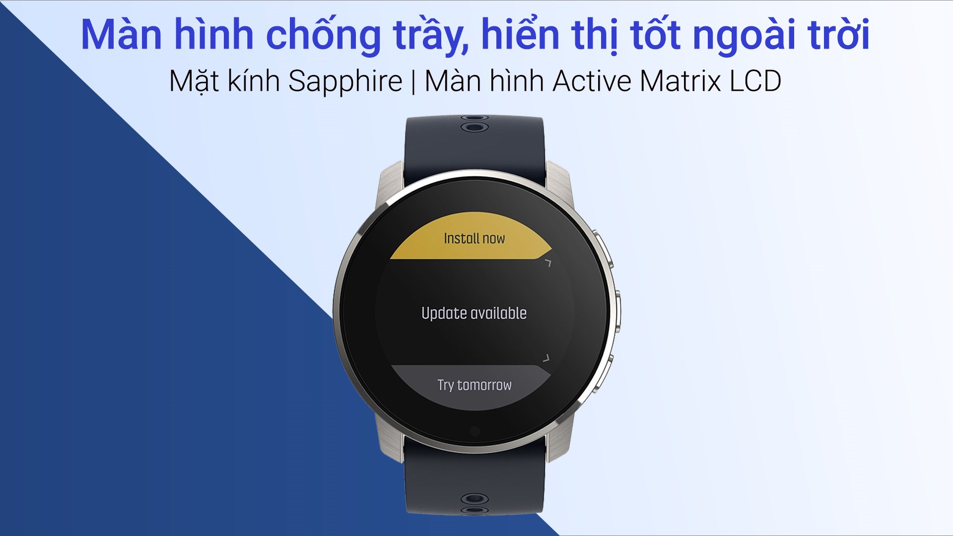 Đồng hồ thông minh Suunto 9 Peak Titanium 43mm