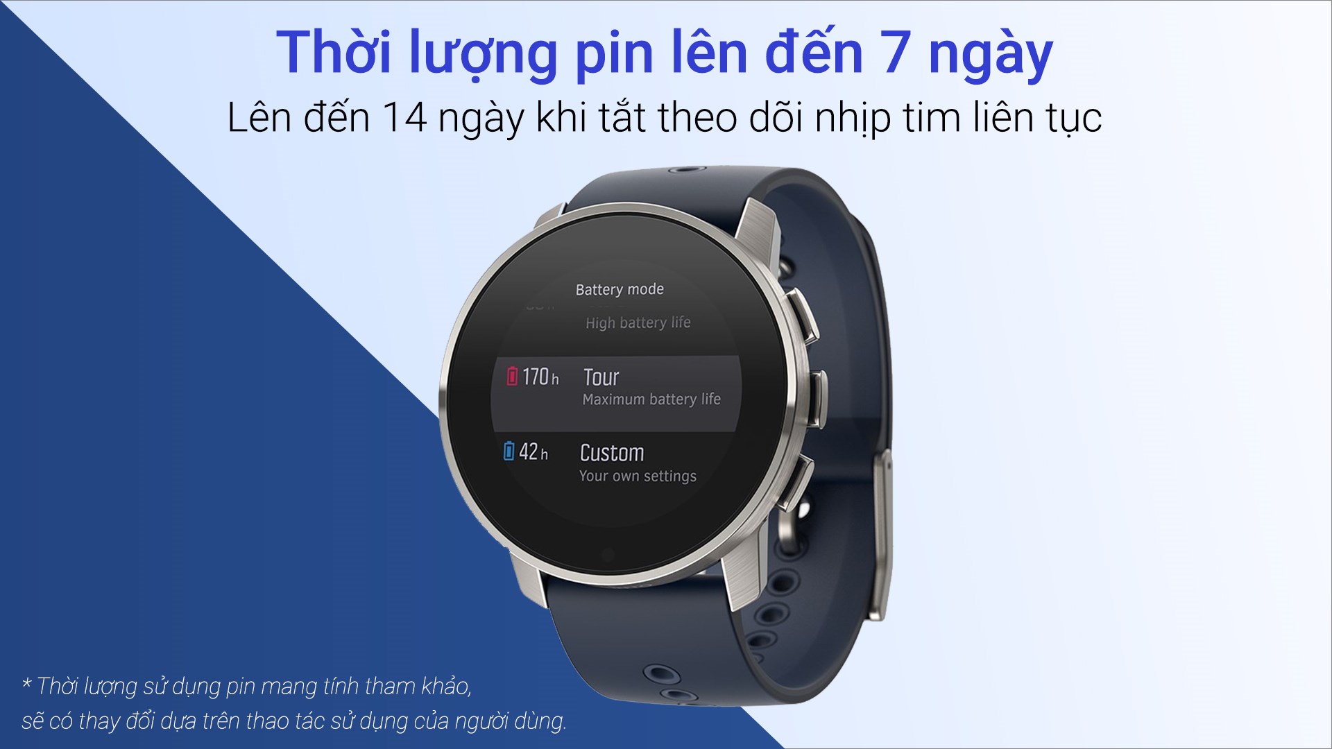 Đồng hồ thông minh Suunto 9 Peak Titanium 43mm