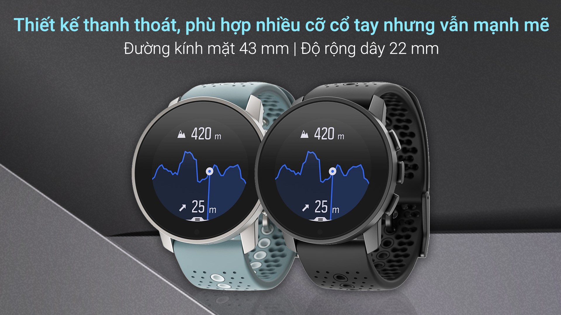 Đồng hồ thông minh Suunto 9 Peak 43mm