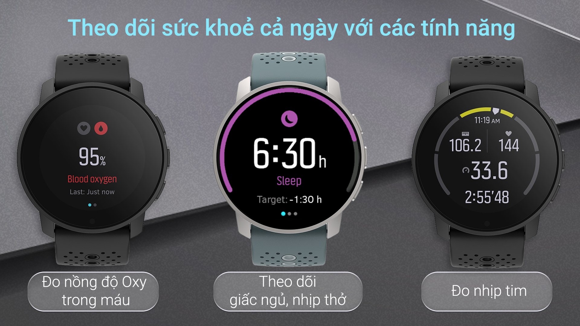 Đồng hồ thông minh Suunto 9 Peak 43mm