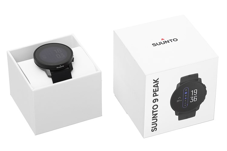 Đồng hồ thông minh Suunto 9 Peak 43mm Màu Đen