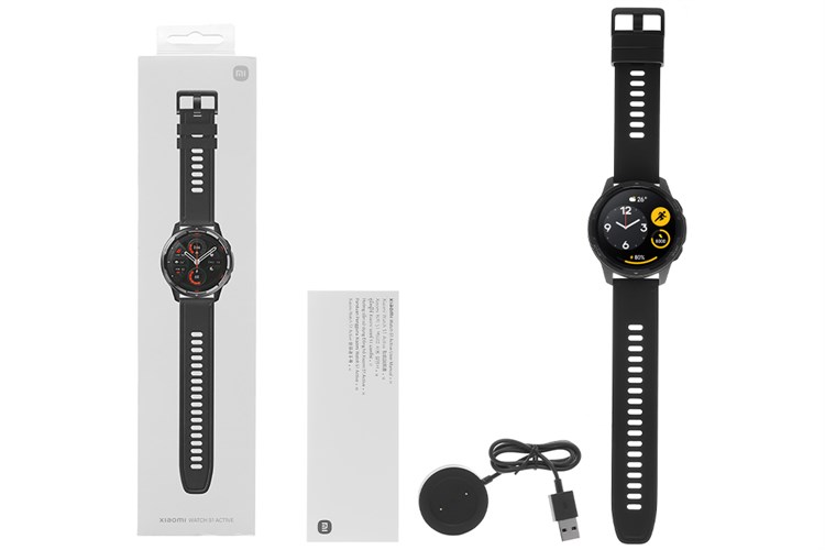 Đồng hồ thông minh Xiaomi Watch S1 Active 47mm Màu Đen