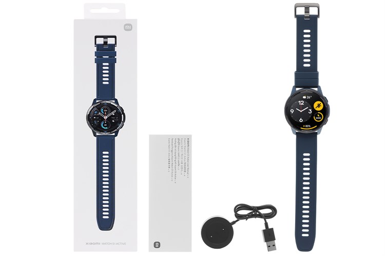 Đồng hồ thông minh Xiaomi Watch S1 Active 47mm Màu Xanh Dương