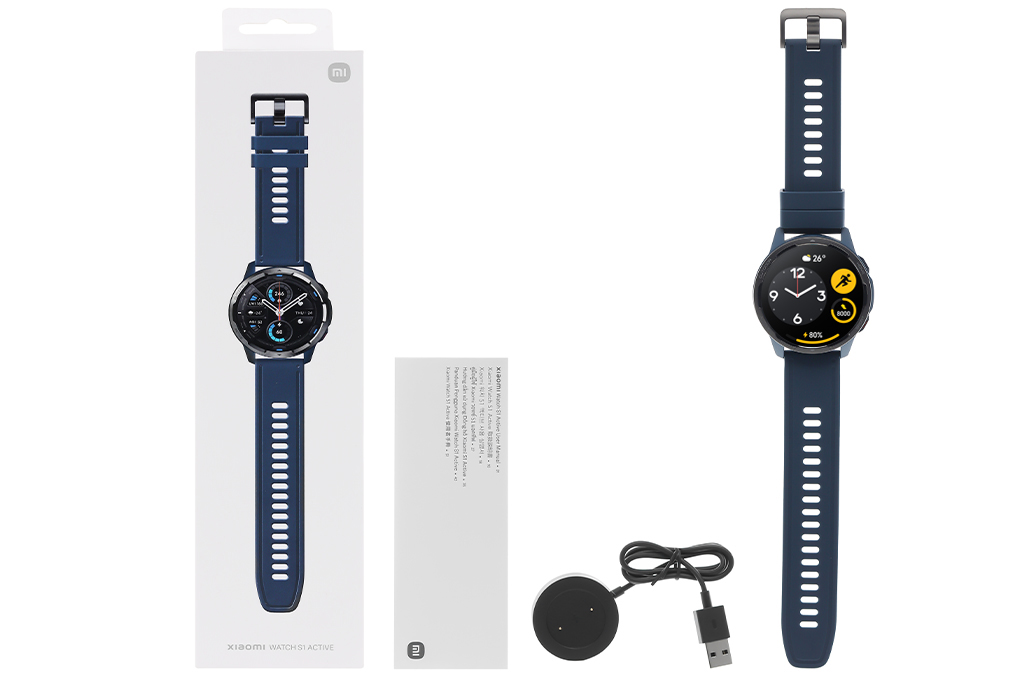 Đồng hồ thông minh Xiaomi Watch S1 Active 47mm Màu Xanh Dương