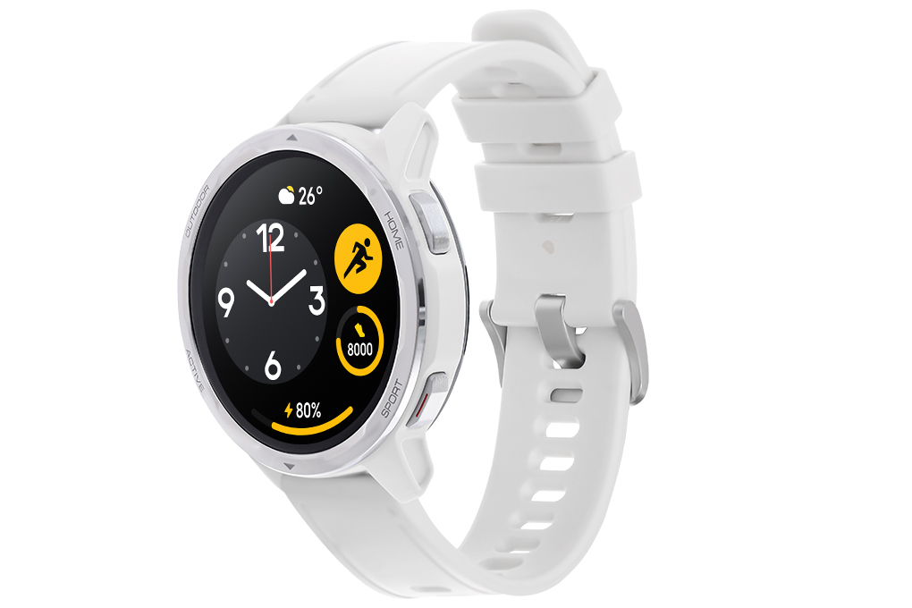 Đồng hồ thông minh Xiaomi Watch S1 Active 47mm Màu Trắng