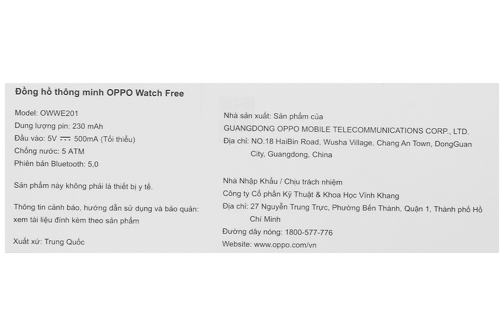Đồng hồ thông minh Oppo Watch Free 46mm - 6