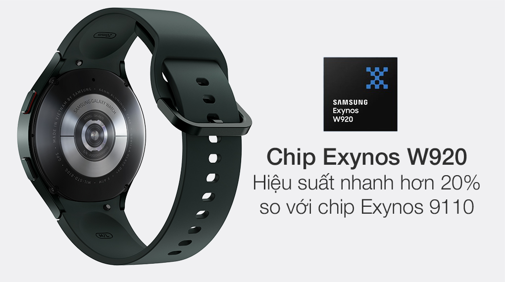 Galaxy Watch 4 44mm Xanh - Chip