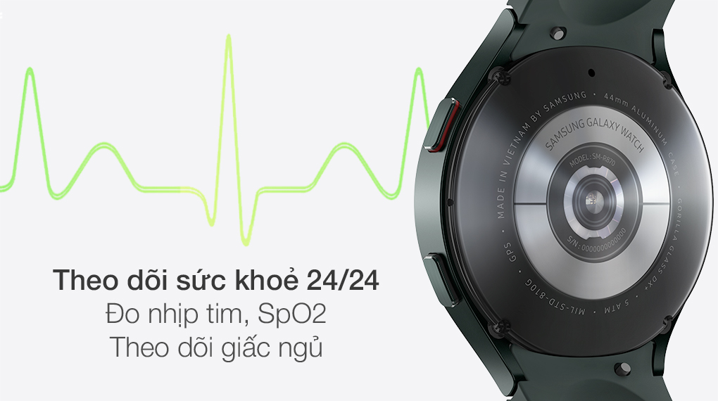 Galaxy Watch 4 44mm Xanh - Cảm biến