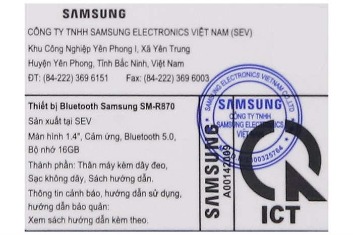 Đồng hồ thông minh Samsung Galaxy Watch4 44mm Màu Đen