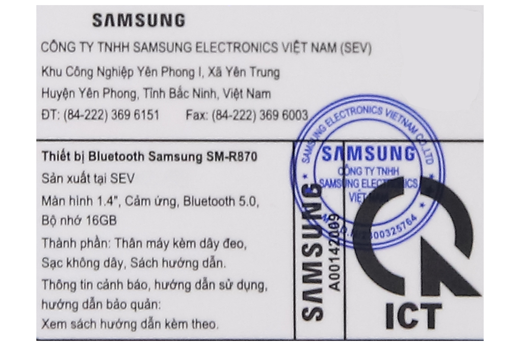 Đồng hồ thông minh Samsung Galaxy Watch4 44mm Màu Đen